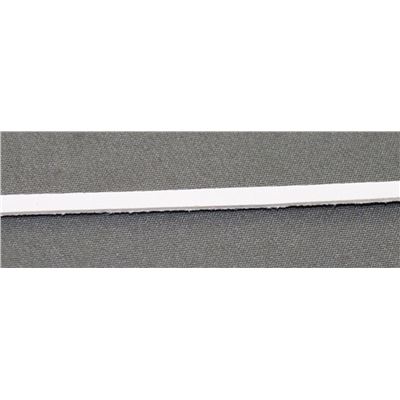 Leather - Flat - 3mm White per metre