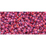 Toho Seed Bead Lt Sapphire/Hyacinth Lined Transparent 11/0 - Minimum 8g