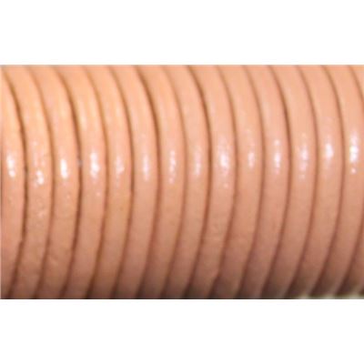 Leather - Round - 2.0mm Tan  1m per metre
