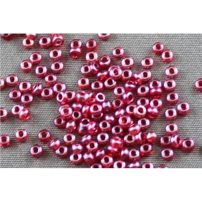 Czech Seed Bead Dark Red Luster 11/0 - Minimum 8g