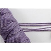 Irish Linen Waxed Purple  1m per metre