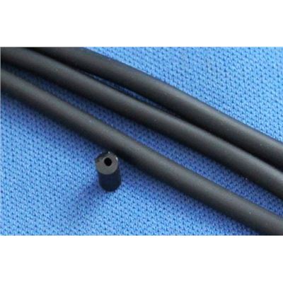 Rubber Tubing Black  2.5mm per metre