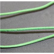 Polished Cotton Cord Lime  1.5mm per metre