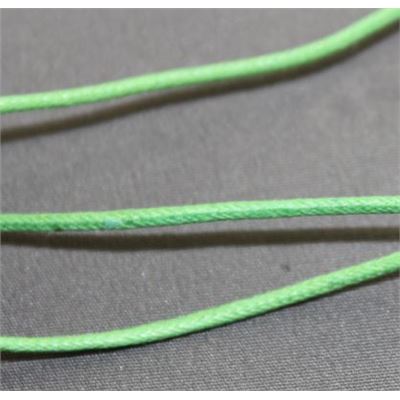 Polished Cotton Cord Lime  1.5mm per metre