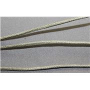 Polished Cotton Cord Olive Green  1.5mm per metre