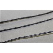 Waxed Cord Black 1.0mm per metre