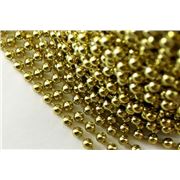 Pearl Trim Gold 4mm per metre