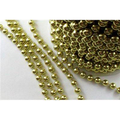 Pearl Trim Gold 6mm per metre