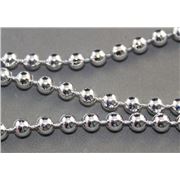 Pearl Trim Silver 6mm per metre