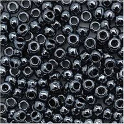 Toho Seed Bead Metallic Hematite #81 11/0 - Minimum 8g