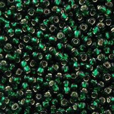 Miyuki Seed Bead Silver Lined Emerald  11/0 - Minimum 8g