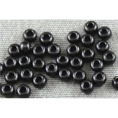 Toho Seed Bead Opaque Black  11/0 - Minimum 8g