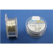 Bead Smith  Non Tarnish Wire 20 gauge Silver  5.5m ea