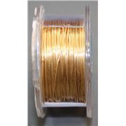 Bead Smith  Non Tarnish Wire 26 gauge Gold  13.7m ea