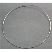 Memory Wire Neck (90mm) Nickel  1 Coil ea