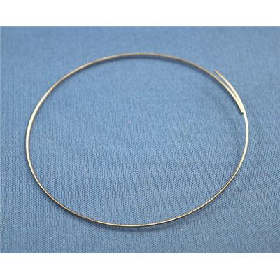 Memory Wire Ankle (60mm) Nickel  1 Coil ea