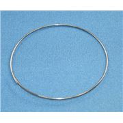 Memory Wire Bracelet (50mm) Nickel  1 Coil ea