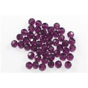 Swarovski Crystal 5000 Round Amethyst 4mm 