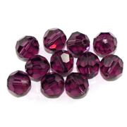 Swarovski Crystal 5000 Round Amethyst 8mm 
