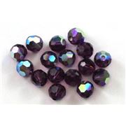 Swarovski Crystal 5000 Round Amethyst AB 6mm 