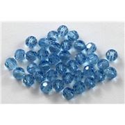 Swarovski Crystal 5000 Round Aqua 4mm 