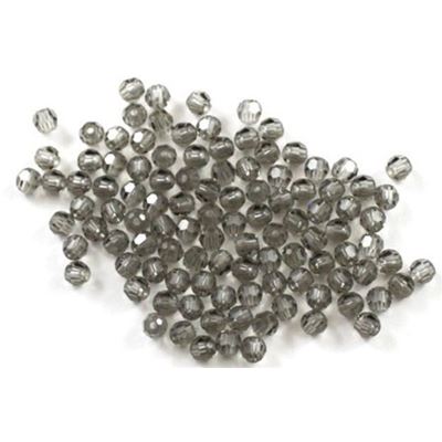 Swarovski Crystal 5000 Round Black Diamond 3mm 