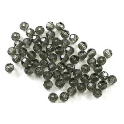 Swarovski Crystal 5000 Round Black Diamond 4mm 