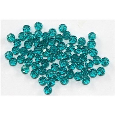 Swarovski Crystal 5000 Round Blue Zircon 4mm 