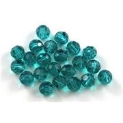 Swarovski Crystal 5000 Round Blue Zircon 6mm 