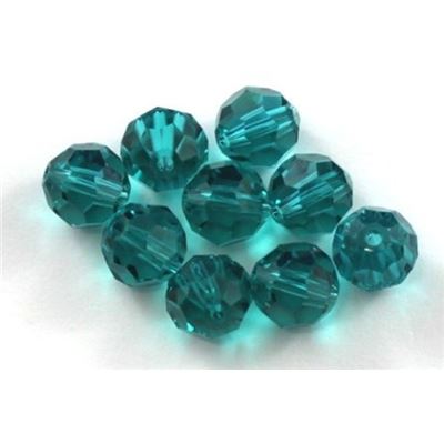 Swarovski Crystal 5000 Round Blue Zircon 8mm 