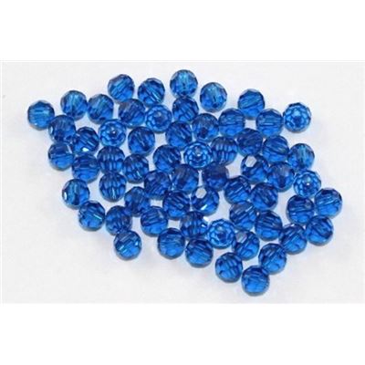 Swarovski Crystal 5000 Round Capri Blue 4mm 