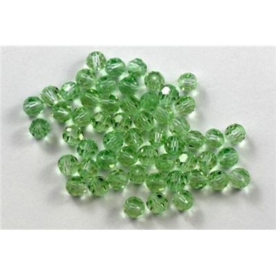 Swarovski Crystal 5000 Round Chrysolite 4mm 