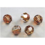 Swarovski Crystal 5000 Round Crystal Copper 8mm 