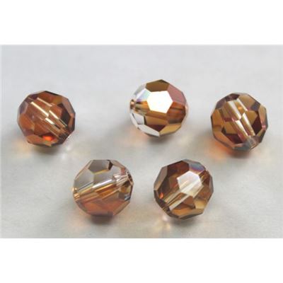 Swarovski Crystal 5000 Round Crystal Copper 8mm 