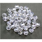 Swarovski Crystal 5000 Round Crystal Moonlight 4mm 