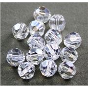 Swarovski Crystal 5000 Round Crystal Moonlight 6mm 