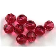 Swarovski Crystal 5000 Round Indian Pink 8mm 