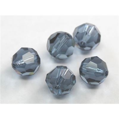 Swarovski Crystal 5000 Round Denim Blue 10mm 