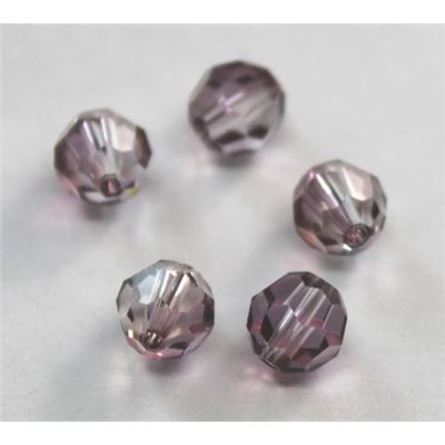 Swarovski Crystal 5000 Round Antique Pink 6mm 