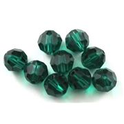 Swarovski Crystal 5000 Round Emerald 8mm 