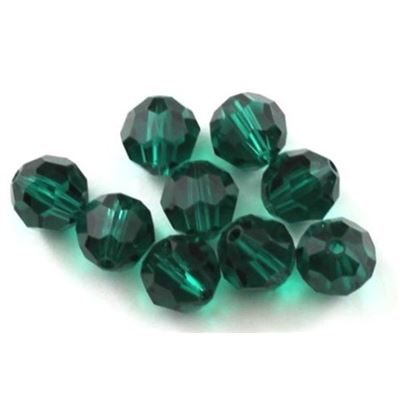 Swarovski Crystal 5000 Round Emerald 8mm 