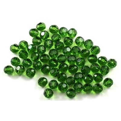 Swarovski Crystal 5000 Round Fern Green 4mm 