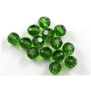 Swarovski Crystal 5000 Round Fern Green 8mm 