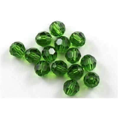 Swarovski Crystal 5000 Round Fern Green 8mm 