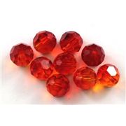 Swarovski Crystal 5000 Round Fire Opal 8mm 