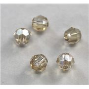 Swarovski Crystal 5000 Round Golden Shadow 4mm 