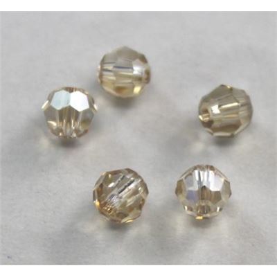 Swarovski Crystal 5000 Round Golden Shadow 4mm 