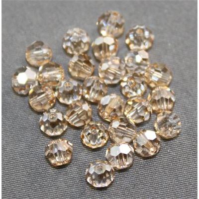 Swarovski Crystal 5000 Round Golden Shadow 10mm 