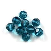 Swarovski Crystal 5000 Round Indicolite 8mm 