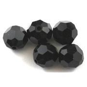 Swarovski Crystal 5000 Round Jet 10mm 